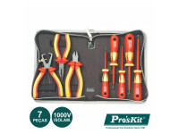 PROSKIT Mala Ferramentas Profissional 1000v 7 Peças PROSKIT Mala Ferramentas Profissional 1000v 7 Peças